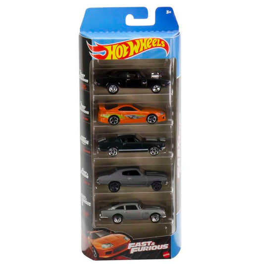 Hot Wheels 2023 Fast & Furious 5 Car Pack