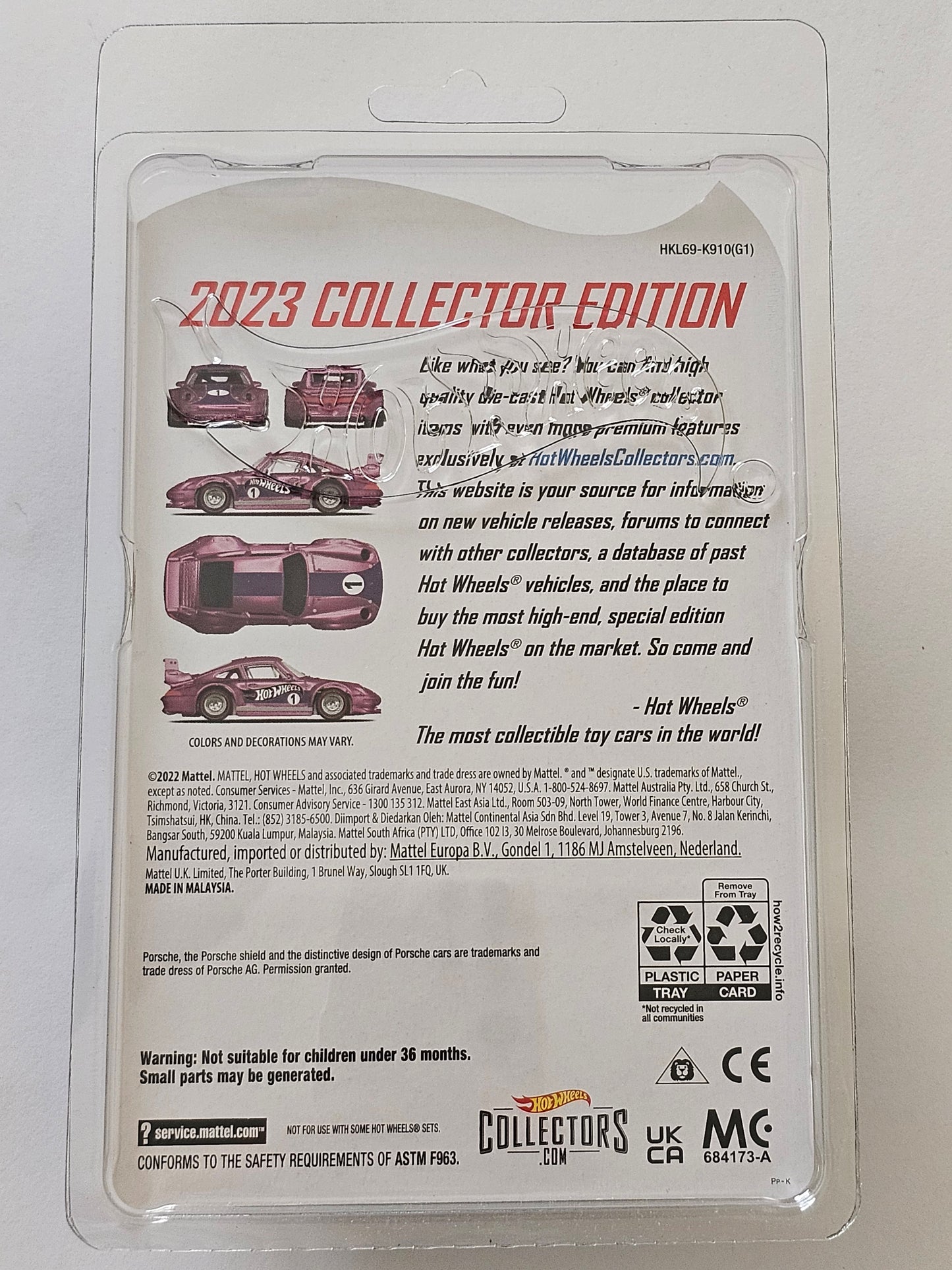 Hot Wheels 2023 Collector Edition - Porsche 993 GT2